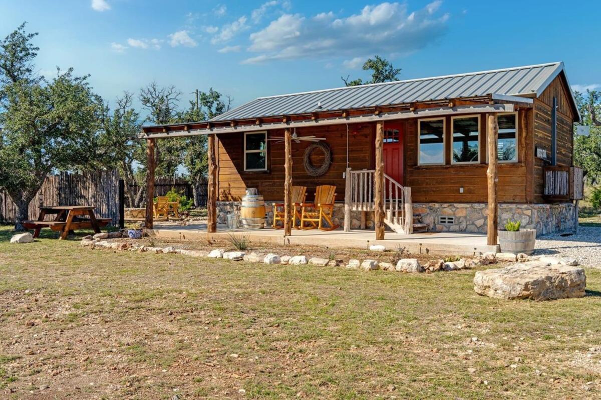 Rockin' R - Rustic Star Cabin Fredericksburg Extérieur photo