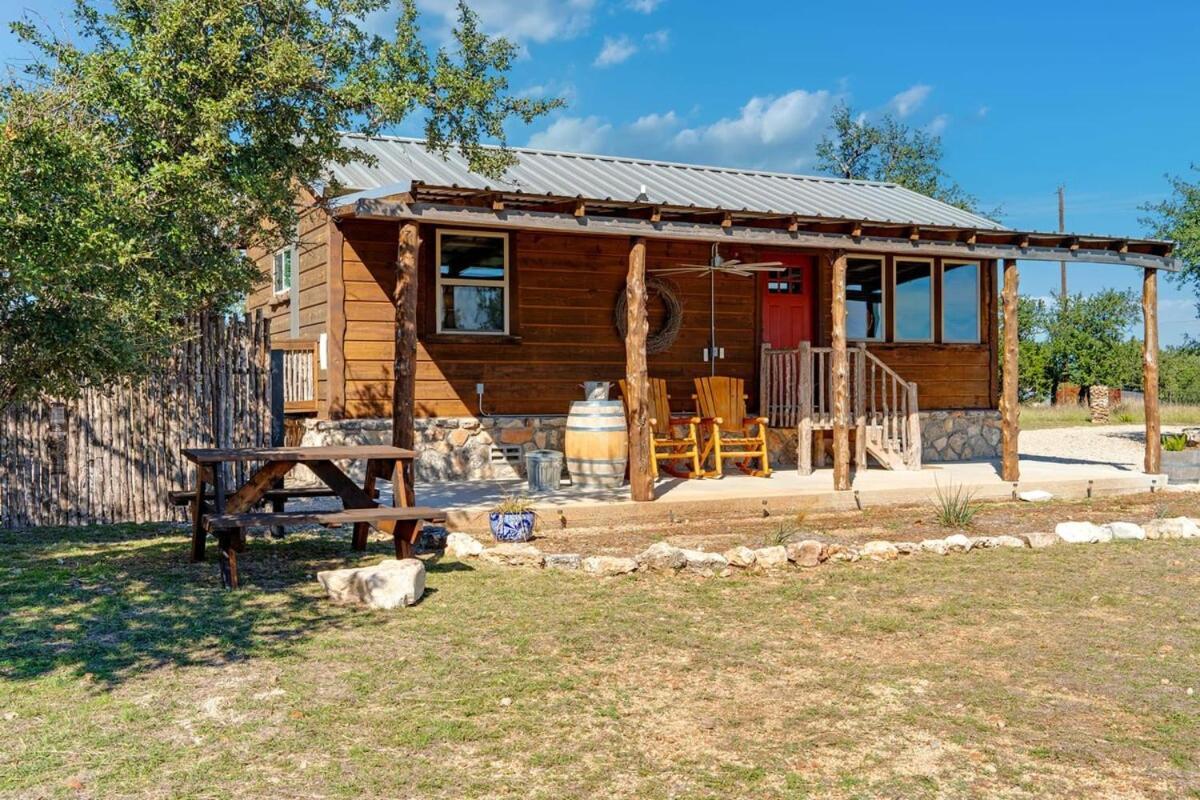 Rockin' R - Rustic Star Cabin Fredericksburg Extérieur photo