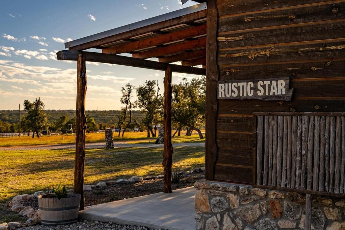 Rockin' R - Rustic Star Cabin Fredericksburg Extérieur photo