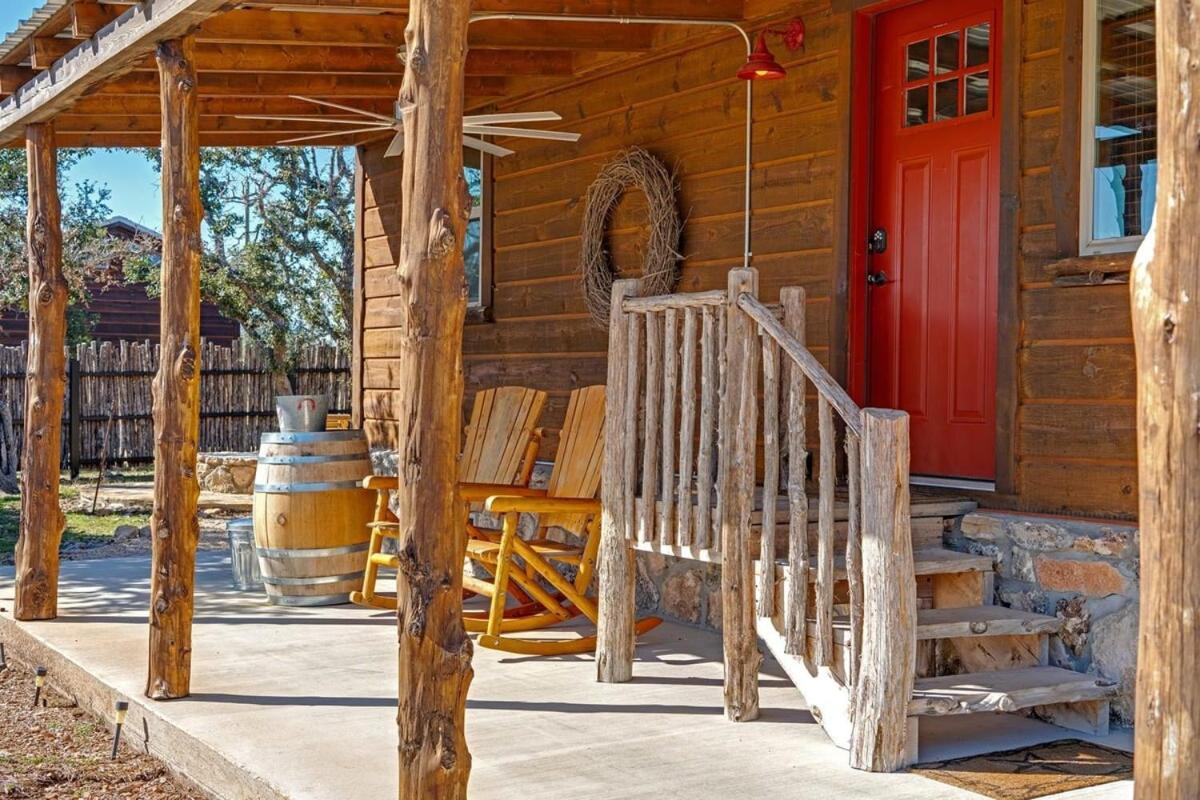 Rockin' R - Rustic Star Cabin Fredericksburg Extérieur photo